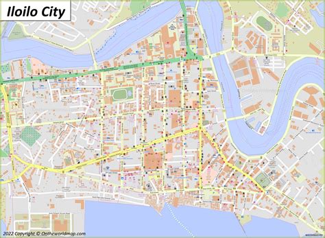 Iloilo City Map .